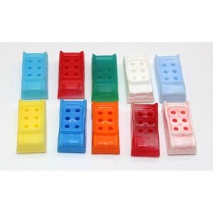 VTG 1960s THE GAME OF LIFE  Car Token Movers Lot of 10